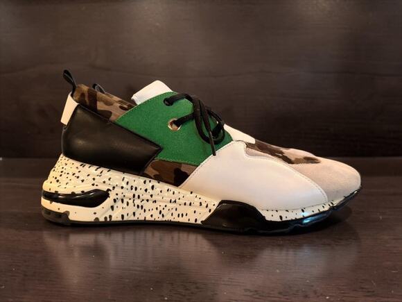 Steve Madden Other - Steve Madden Ridge Cliff Men Size 12 Chunky Sneakers Camo Green Colorblock